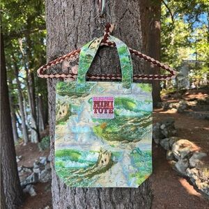 Big Bud Press Ocean & Sky Mini Tote NWOT